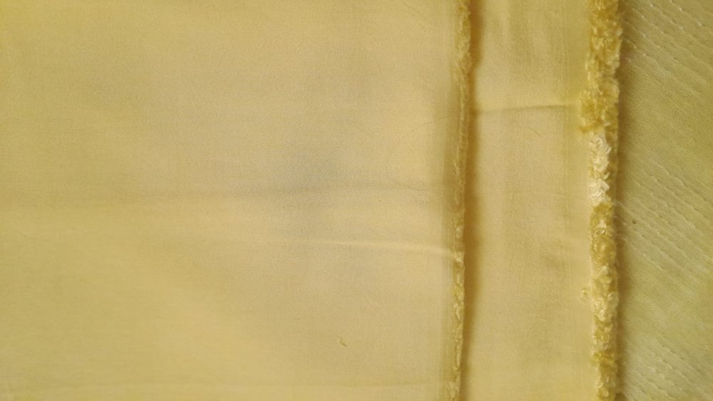 Yellow Linen Unstiched Suit sku-118455